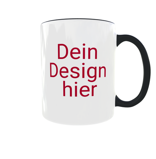 Personalisierte Fototasse mit eigenem Bild – in vielen Farben erhältlich