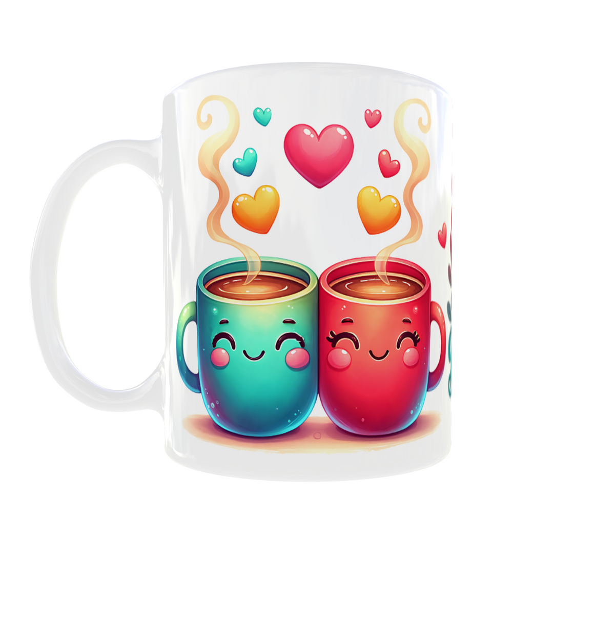 Tasse „Hab dich lieb ganz dolle"