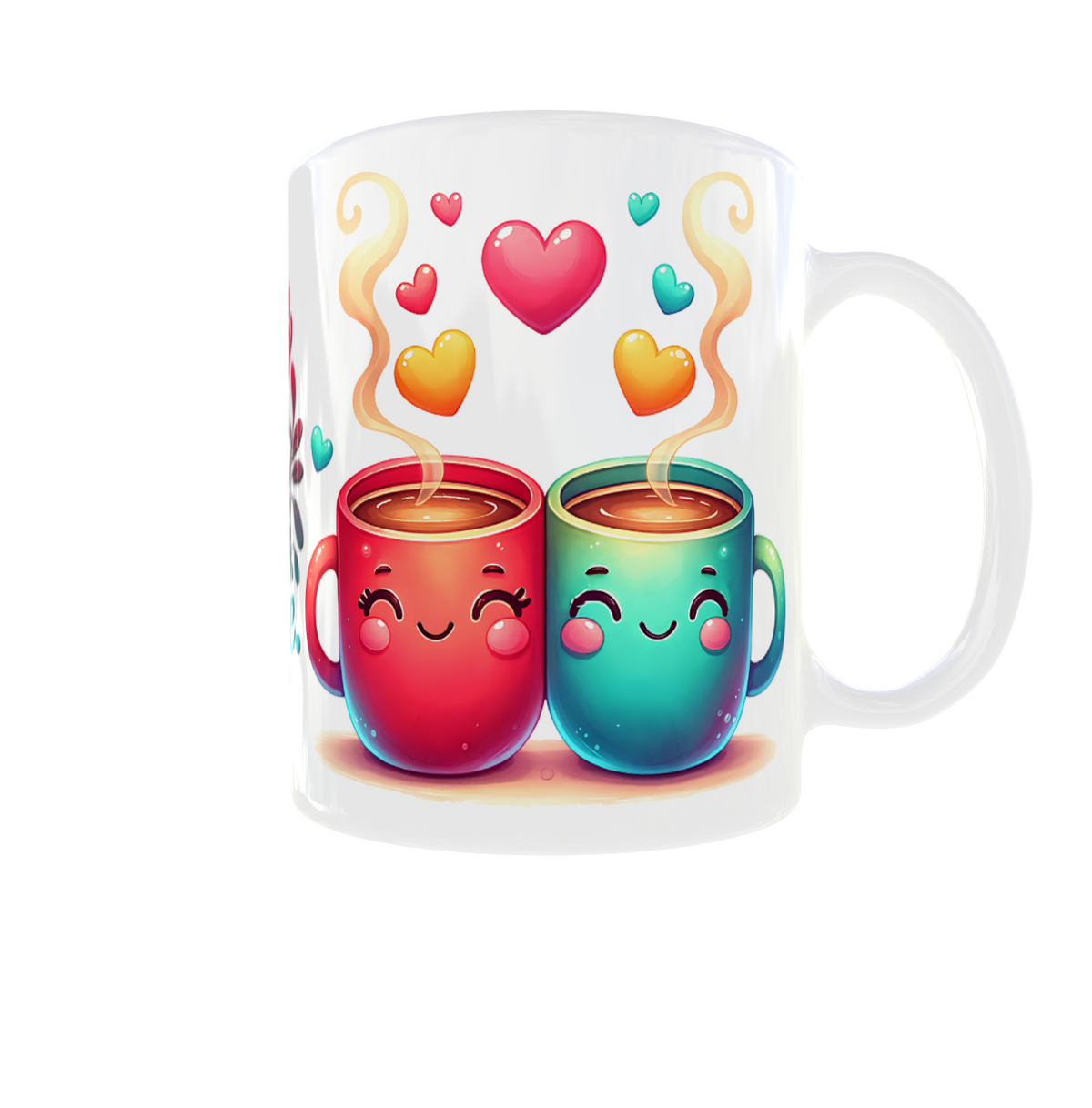 Tasse „Hab dich lieb ganz dolle"
