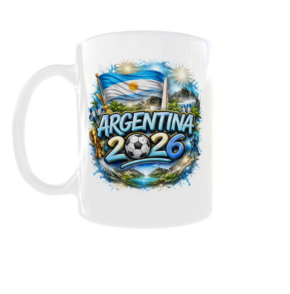 Fußball WM Tasse 2026 – Länder Edition beidseitig bedruckt