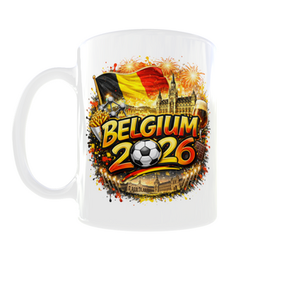 Fußball WM Tasse 2026 – Länder Edition beidseitig bedruckt