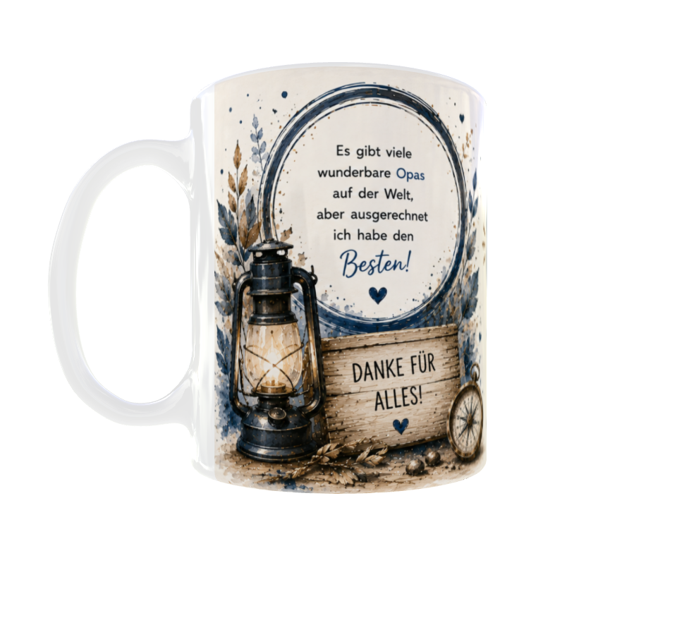 Tasse „Bester Opa der Welt“ – Das perfekte Geschenk für den besten Opa