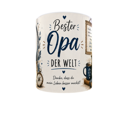 Tasse „Bester Opa der Welt“ – Das perfekte Geschenk für den besten Opa