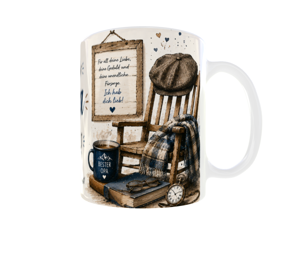 Tasse „Bester Opa der Welt“ – Das perfekte Geschenk für den besten Opa