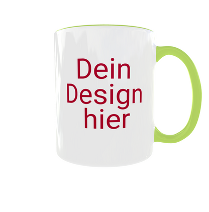 Personalisierte Fototasse mit eigenem Bild – in vielen Farben erhältlich