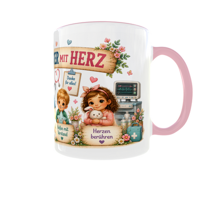 ❤️ Tasse „Kinderkrankenschwester mit Herz“