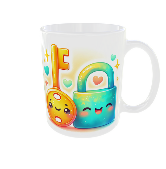 Tasse "Liebe ist wenns einfach passt"