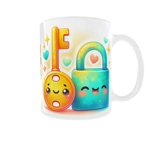 Tasse "Liebe ist wenns einfach passt"