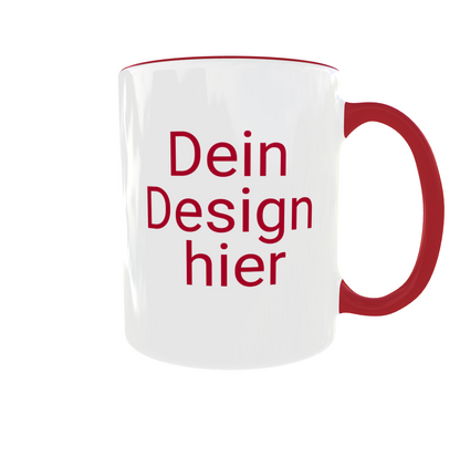 Personalisierte Fototasse mit eigenem Bild – in vielen Farben erhältlich