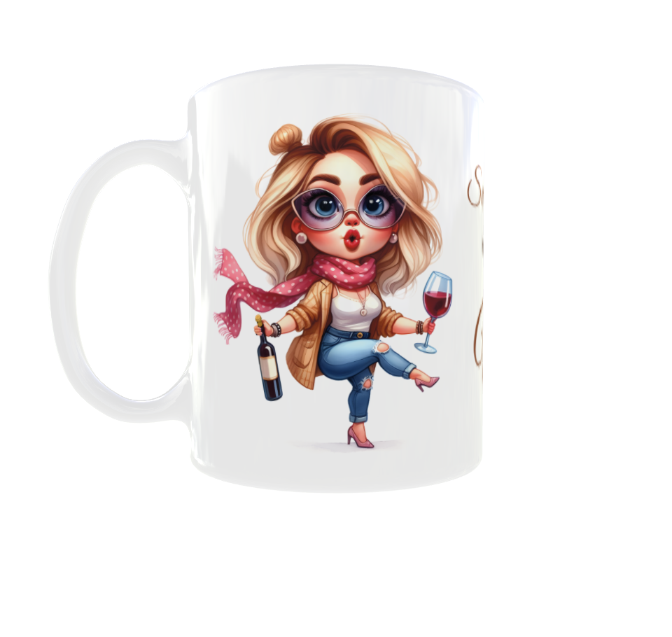 Tasse "Schau net so blöd"