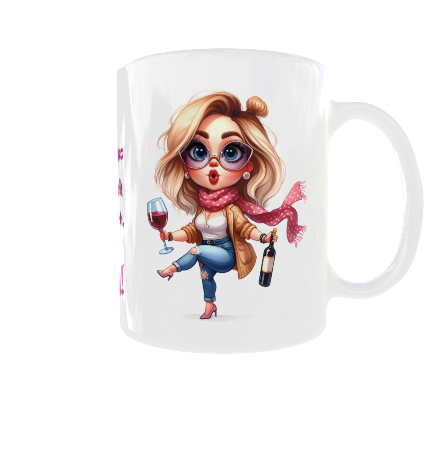Tasse "Schau net so blöd"
