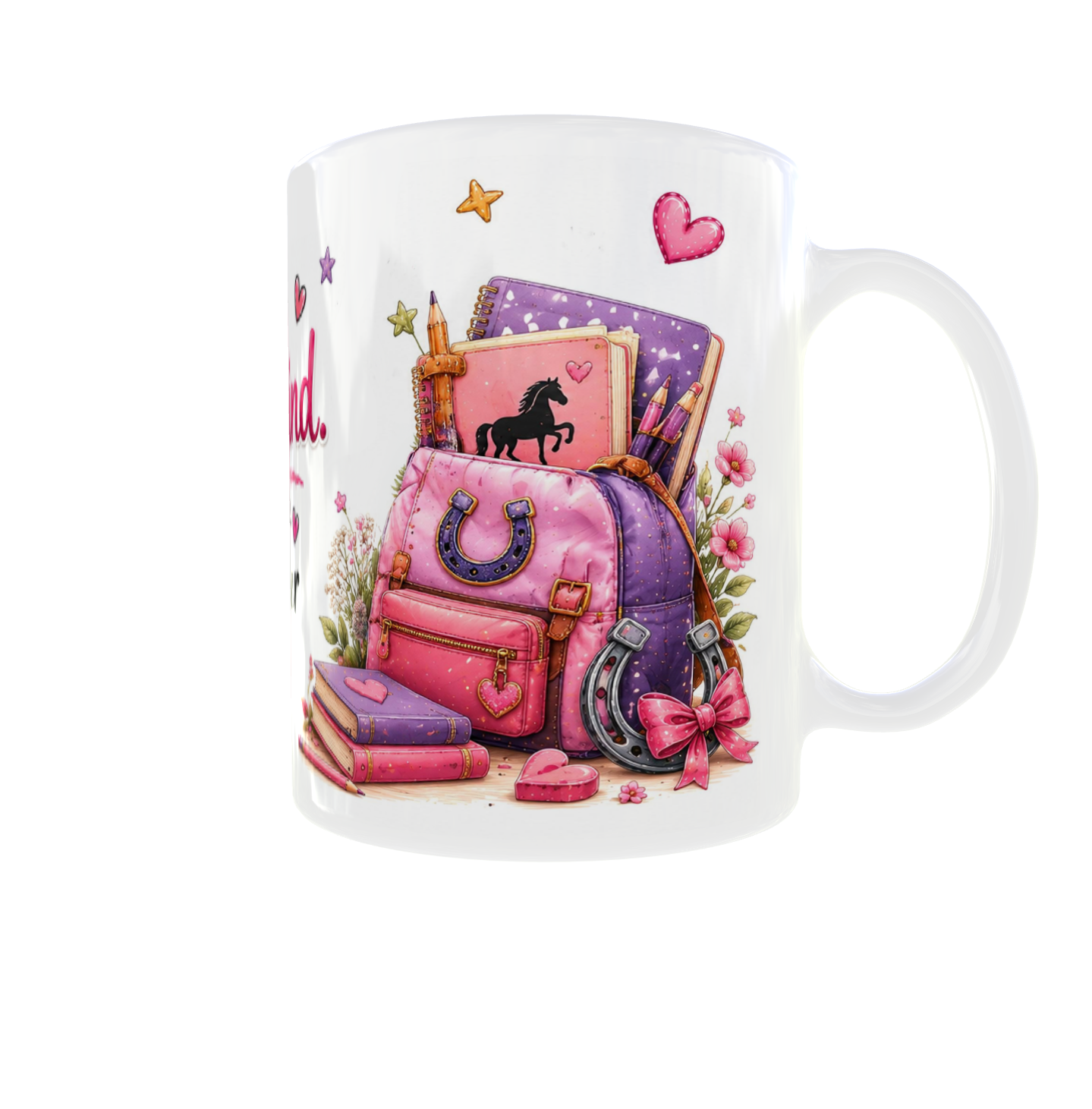 Kinder  🐴 Tasse „Schulkind – Mein Abenteuer beginnt“