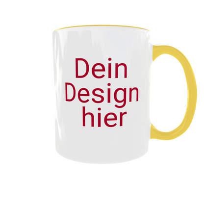 Personalisierte Fototasse mit eigenem Bild – in vielen Farben erhältlich