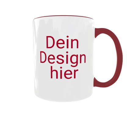 Personalisierte Fototasse mit eigenem Bild – in vielen Farben erhältlich