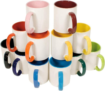 Personalisierte Fototasse mit eigenem Bild – in vielen Farben erhältlich