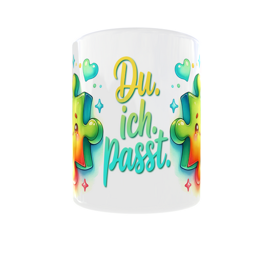 Tasse "Du ich passt"