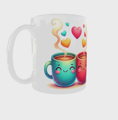 Tasse "Hab dich lieb ganz dolle"