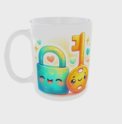 Tasse "Liebe ist wenns einfach passt"