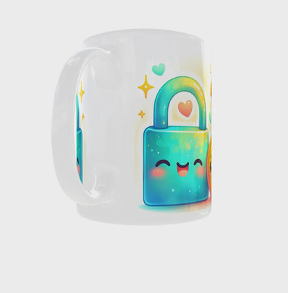 Tasse "Liebe ist wenns einfach passt"