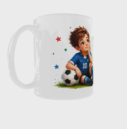 ⚽ Tasse „Team Schulkind – Bereit fürs nächste Spiel!“
