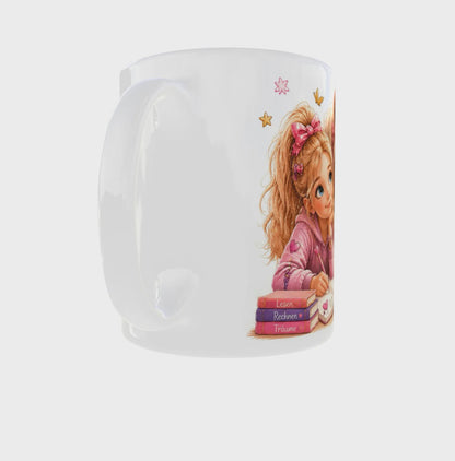 Kinder  🐴 Tasse „Schulkind – Mein Abenteuer beginnt“