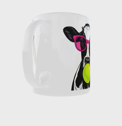 Tasse "Ist mir egal! Ich lass das jetzt so!“ – lustige Kuh Tasse